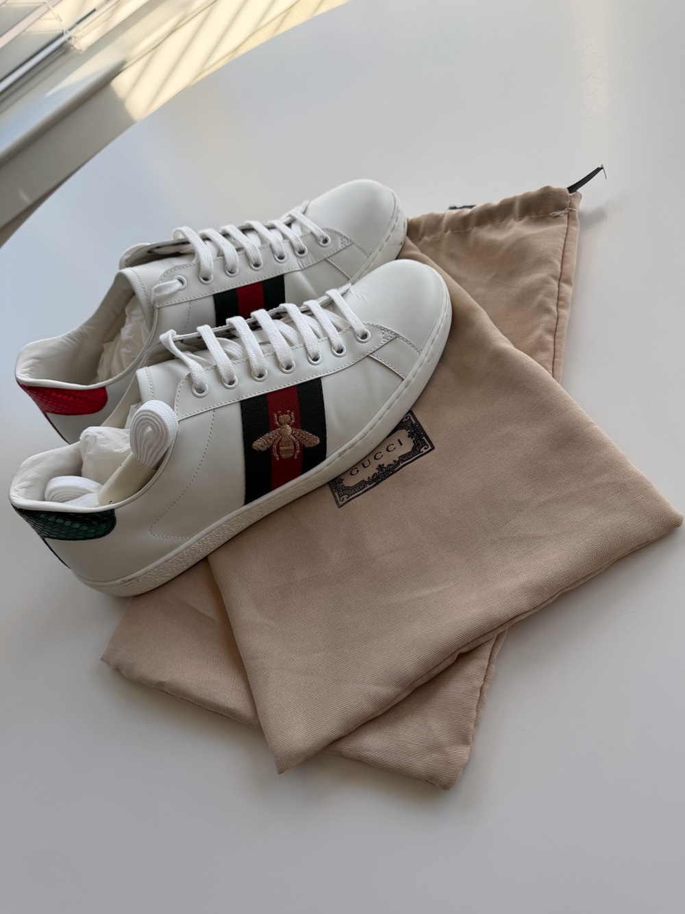 Men’s Gucci Ace Sneaker 10.5
